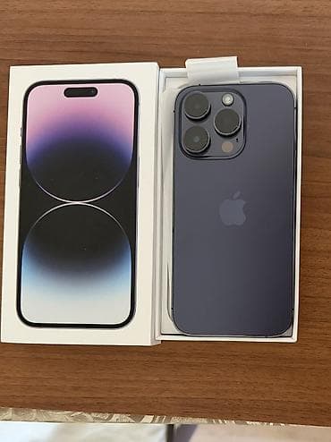 philips xenium 9@9q: IPhone 14 Pro, 128 GB, Deep Purple, Face ID — 1