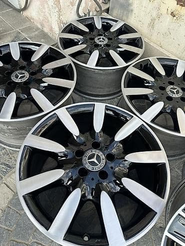 w210 diskler: R18 orginal m paket Məhsul: Mercedes-Benz üçün orijinal yüngül lehimli — 4
