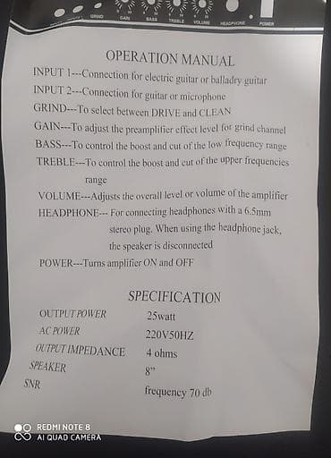 Elektron gitara, Cordoba, 6 sim, Yeni, Ödənişli çatdırılma