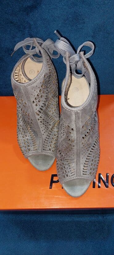 tekstil uşaq şəp şəpləri: Ölçü: 36, rəng - Boz, Yeni — 2