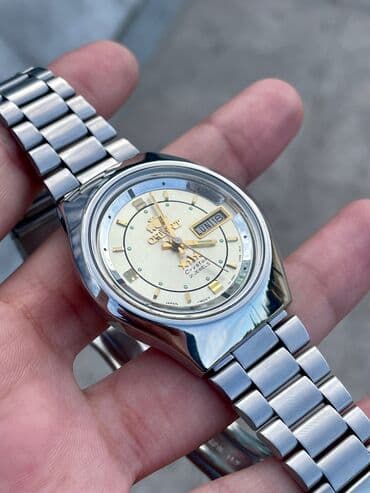 irshad telecom qol saatlari: İşlənmiş, Qol saatı, Orient, rəng - Qızılı — 3