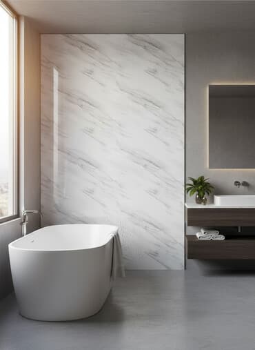 Hamam ucun kafel evezi mermer paneller . 1.22 in 2.80 a. Suvaqin