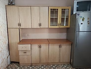 *110 Azn* Mətbəx mebeli satılır. Ölçüsü 2.80 sm. Ünvan: Zabrat
