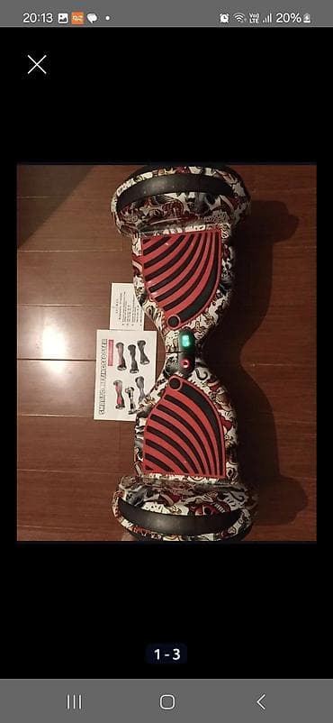 Özünü tarazlayan elektrikli hoverboard/smart balans skuter - Dizayn — 1