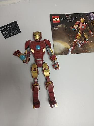 oyuncaq gitara: LEGO Marvel Studios The Infinity Saga Iron Man fiquru – 76206 Marvel — 4