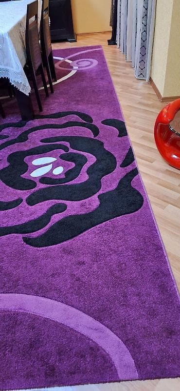 Tekstil: Ölçüsü 3x5. Bənövşəyi rəng — 2