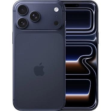 IPhone 17 Pro Max, 1 TB, Mavi, Zəmanət, Simsiz şarj, Face ID