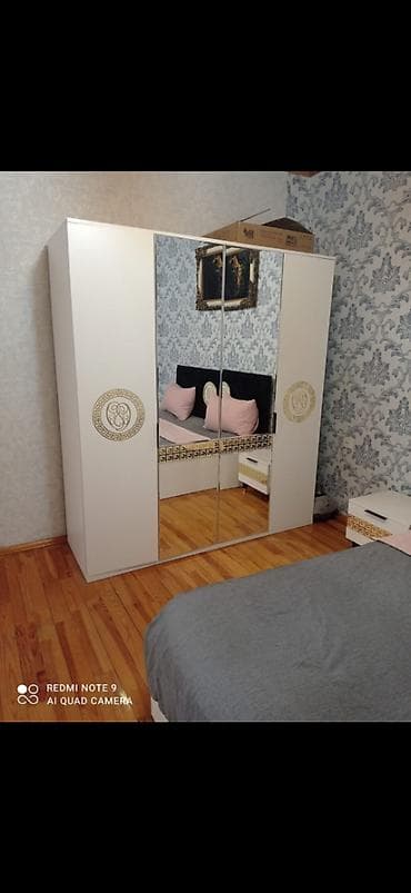 kravadlar: İkinəfərlik çarpayı, Dolab, Termo, 2 tumba, Türkiyə, İşlənmiş — 3