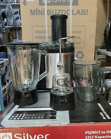 Şirəçəkən sireceken blender Silver turk istehsali 1200 watt 3 ü — 3