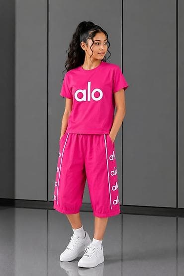 Детский мир: Uşaqlar üçün idman dəsti – “alo” loqolu - Model: qısaqol T‑şört + — 4
