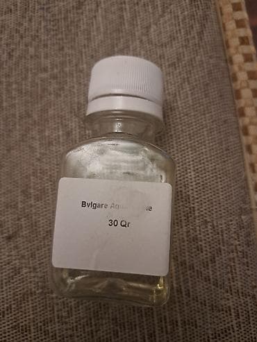kişi plaşları: Bvlgari Aqva Marine – 30 qr Qramı 2 azn - Şüşə qabda ətir ekstraktı - — 1