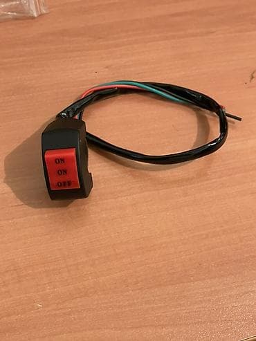 Düymələr: Mototsiklet/skuterlər üçün sükan üzərinə quraşdırılan iki rejimli — 5