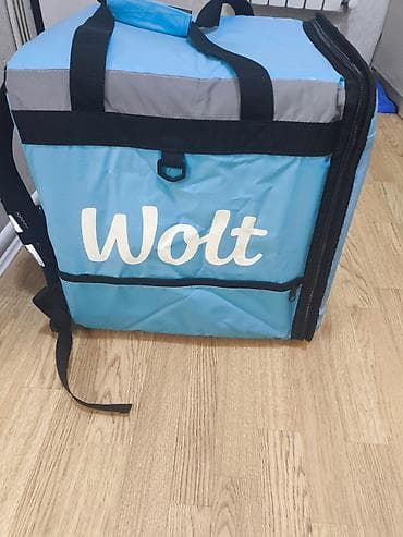 usta cantasi: Wolt çatdırılma üçün izotermik çanta (Wolt Partner) - Rəng: açıq — 4