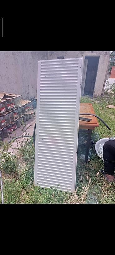 plasmas panel: Ağ rəngli polad panel radiator - Tip: iki tərəfli konvektor lamelli — 1