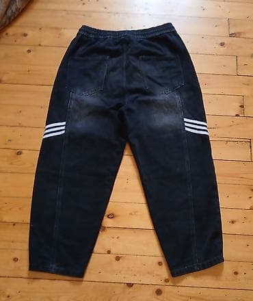 geyim kişi: İdman Şalvar, Adidas, L, rəng - Qara — 2