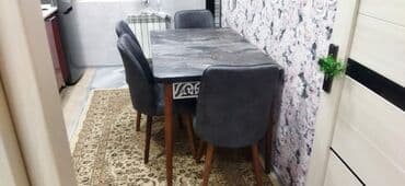 işlənmiş stol stul dəsti sumqayit: 🇹🇷Türk istehsalı Möhtəşəm ✨✨ Kuxna üçün stol stul dəsti 4 stul 1 — 10