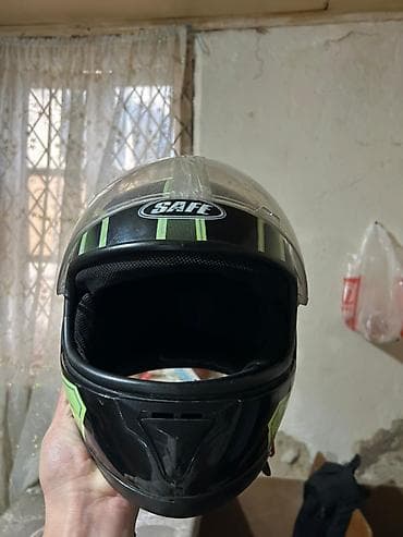 Аксессуары и тюнинг: Məhsul: Tam üzlü motosiklet dəbilqəsi Brend/izan: “SAFE” üst loqosu — 4