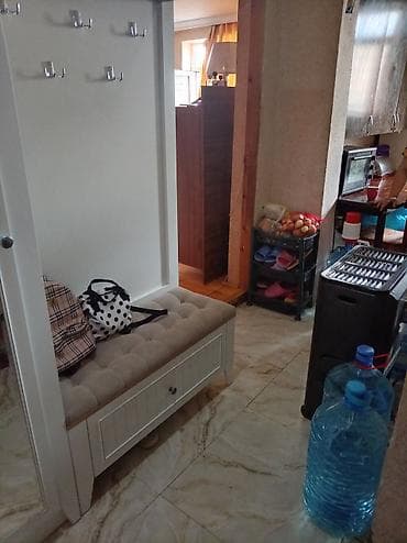 divan desti: 1 otaqlı yaşayış üçün mebel dəsti - Geniş ikinəfərlik çarpayı, yumşaq — 9