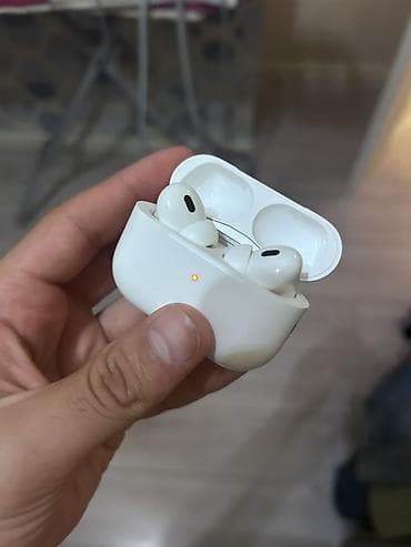 Qulaqcıqlar: İşlənmiş Simsiz (Bluetooth) Qulaqcıqlar, Apple, rəng - Ağ — 4