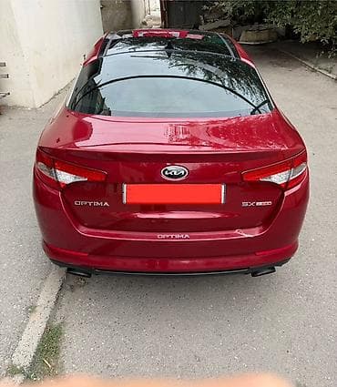 avtomobil baqaj: Kia Optima: 2 l | 2012 il Sedan — 3