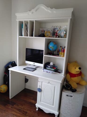 школьные парты и стулья: Oğlan və qız üçün, İşlənmiş, 2 tumba, Dolab, Komod — 4