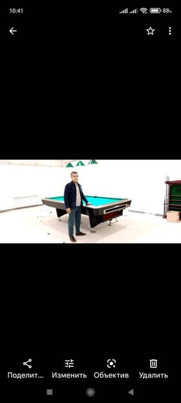 теннисный стол: Bilyard temiri qurawdrilmasi Parcalarin deyiwdrilmesi — 3