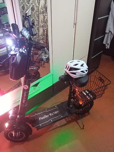 debilqe satisi: Yeni FasTer Skuter Rs7 Elektrikli skuterlə gündəlik gediş-gəlişi rahat — 10
