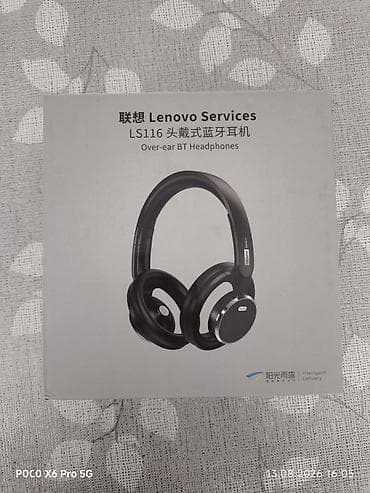 samsung bluetooth: Новый Беспроводные (Bluetooth) Наушники, Lenovo, цвет - Черный — 1
