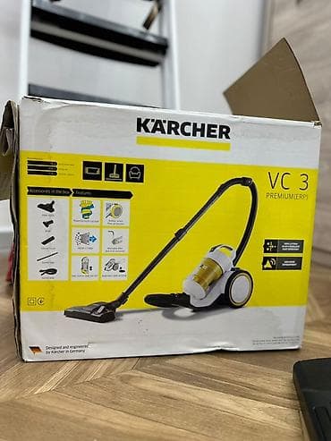 park radarı: Kärcher VC 3 Premium (ERP) silindr tipli tozsoran Xüsusiyyətlər: - — 4