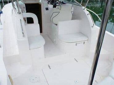 cirkab su: Современный Катер "Си бриз 33". размеры 10 м. х 3 м., осадка 0.5 м. — 9