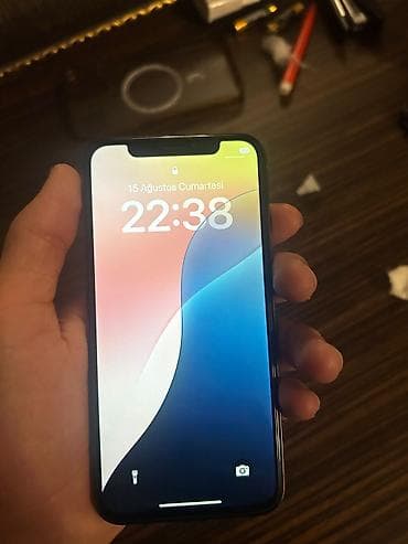 iphone xs pro max: IPhone Xs, 64 GB, Qızılı, Face ID — 6