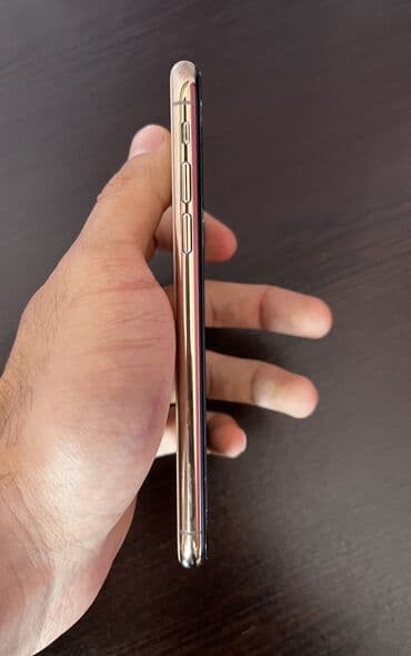 iphone x irshad: IPhone Xs, 64 GB, Qızılı, Zəmanət, Simsiz şarj, Face ID — 2