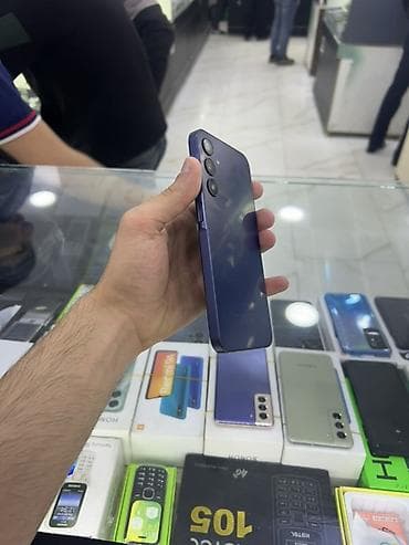 telefon qoyan: Samsung Galaxy A25, 128 GB, rəng - Mavi, Barmaq izi — 2