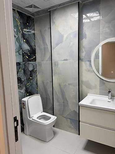 Kirayə/ – müasir dizaynlı 3 otaqlı - Giriş blokunda mərmər tipli — 4