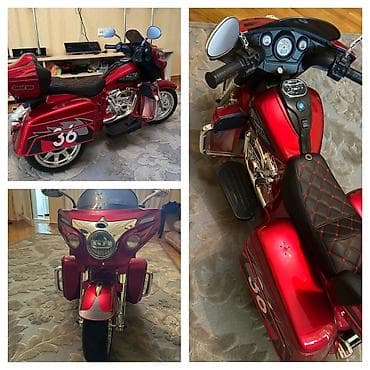 ucuz moto: Uşaq üçün elektrikli motosiklet – tək oturacaqlı kruizer tipli model — 2