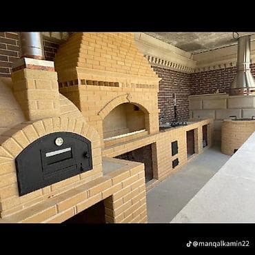 Reklam, çap: Manqal və açıq hava mətbəxi tikintisi xidməti - Şəkillərdə gördüyünüz — 9