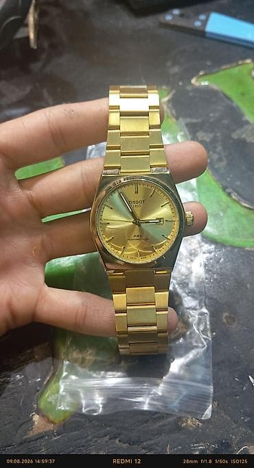 Tissot PRX Powermatic 80 – qızılı rəngli kişi saatı - Brend/model