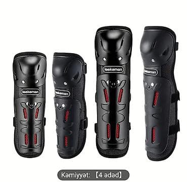 velo zapchast: Motosiklet dirsək və diz qoruyuculari satılır, təzədir pakofkadadir — 3