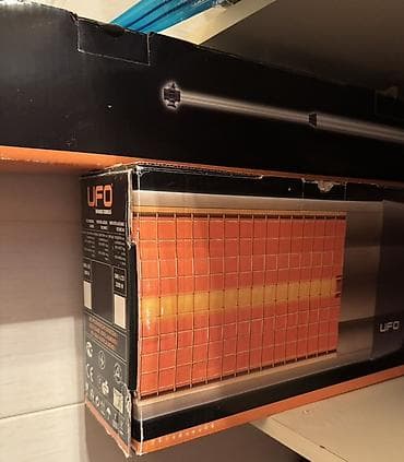 elektron kitab: UFO infraqırmızı elektrik qızdırıcısı + ATS alüminium teleskopik — 3