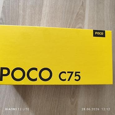 Mobil telefon və aksesuarlar: Poco C75, 128 GB, rəng - Gümüşü, Sənədlərlə — 6