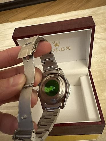 kişi eynəyi: Qol saatı, Rolex, rəng - Qara — 6