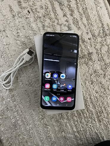 düymeli telefon: Samsung Galaxy A02 S, 32 GB, rəng - Göy, İki sim kartlı — 7