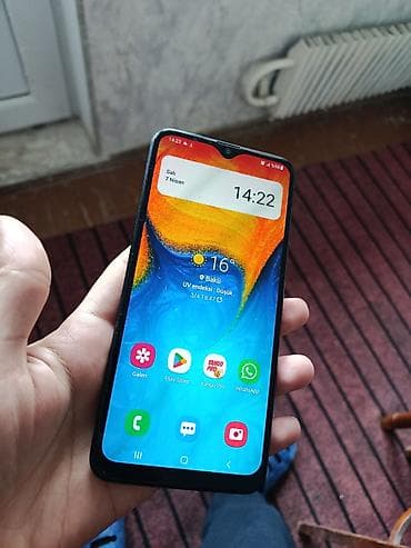 samsung galaxy a20 ekran: Samsung Galaxy A20, 32 GB, rəng - Qara, Qırıq — 1