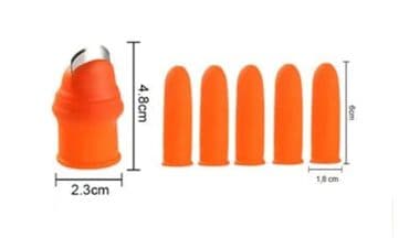 elcin: Praktik Baş Barmağın Qoruyucu Əlcəyi Tərəvəz Meyvə Soyan Kəsmə Soyucu — 2