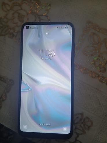 Samsung Galaxy A21S, rəng - Qara, Barmaq izi