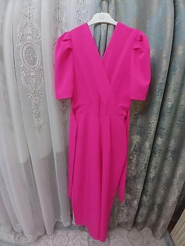 hərbi geyimler: Qadın kombinezonu – çəhrayı (fuşya) rəng - Model: V-yaxalı, qolları — 1