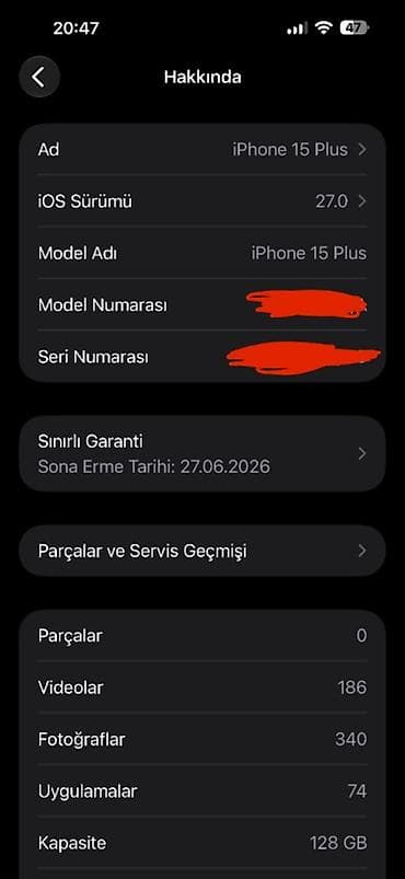 philips xenium 9@9h: IPhone 15 Plus, 128 GB, Blue Titanium, Zəmanət — 2