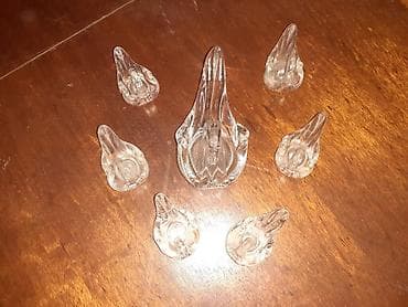 3d divar saatlari: Sovet dovrunun fiqurlari, 1 boyuk 6 balaca qu qushlari. 10 azn — 3