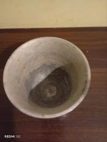 Alüminium havan (dibçək formalı, klasik dizayn) - Material: tökmə — 3