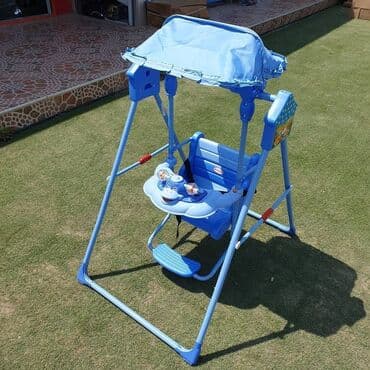 uşaqlar üçün təbii şubalar: 5 yaşa qədər uşaqlar üçün yelləncək Əsas korpus hissə dəmir — 4